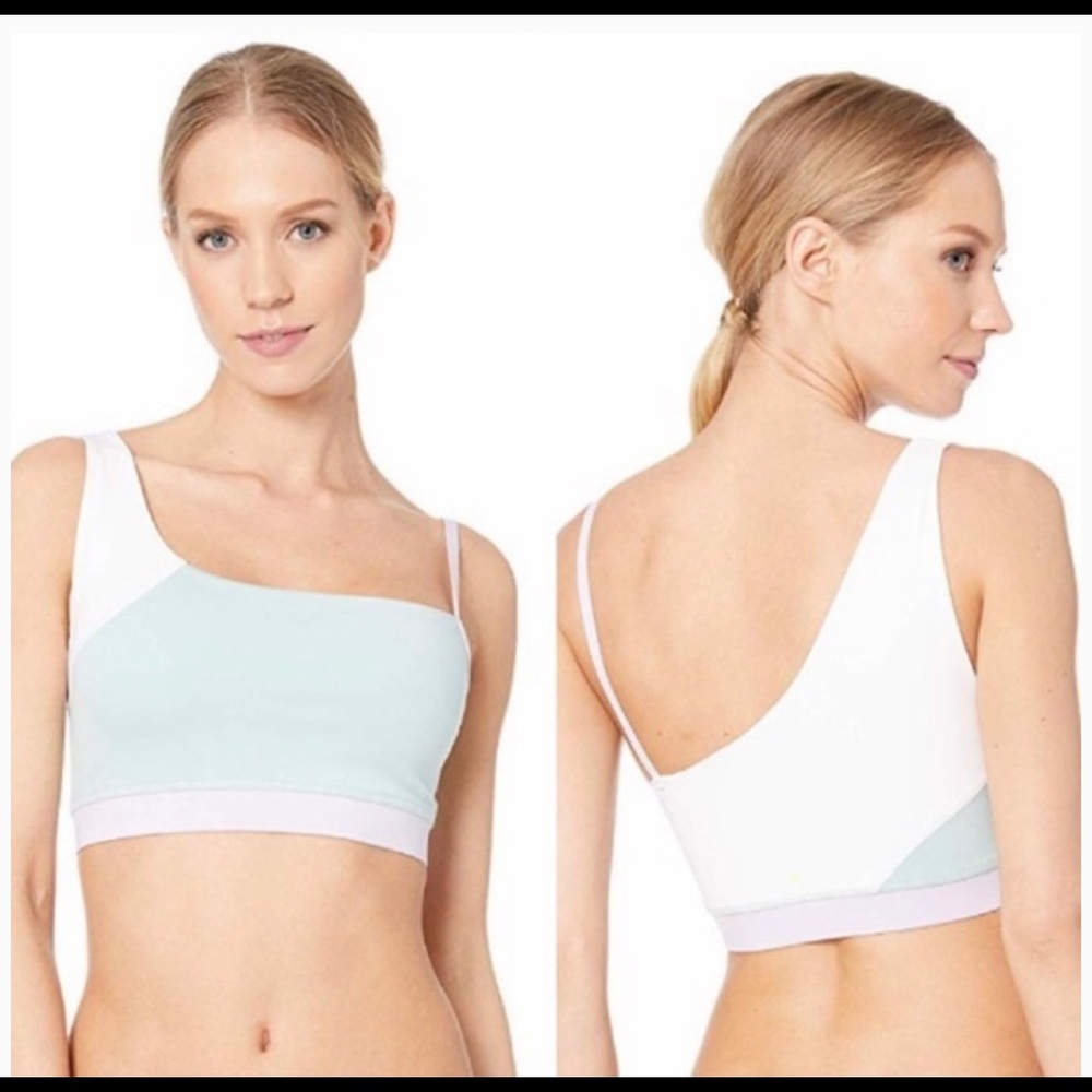 NWT Kate Spade Color Spliced Sports Bra Frozenlila